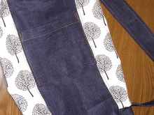 100均クッションカバーとはぎれで作る☆リュックバッグ