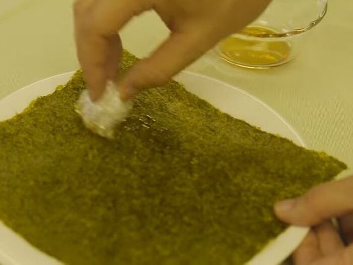 ■裏技 韓国のり作り方1