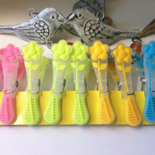 クリップに してもOK♡ダイソーやわらかラバーの 洗濯ピンチ