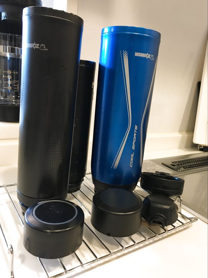 水筒は「出しっぱなし☆シンプル3ステップ」方式