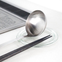 余ったWECKのガラス蓋をお玉置に。