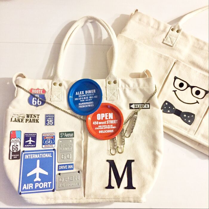 オシャレで可愛い♪ ニトリのベジバッグをSeriaグッズでランクアップ