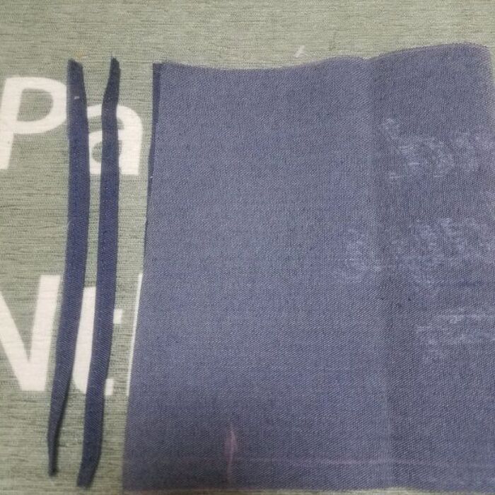 バッグの本体作りは