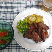 味噌漬け男のある日の夕食