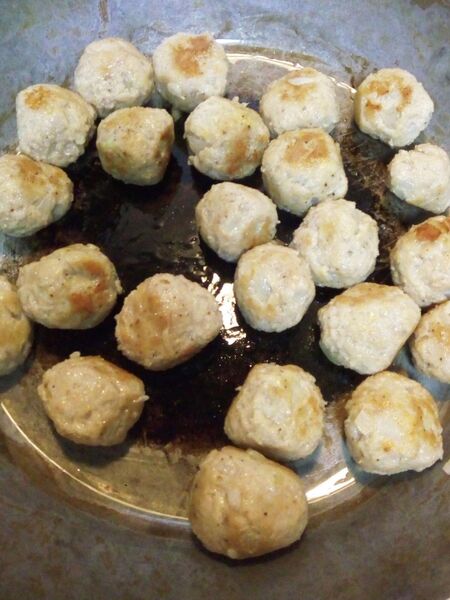 焼いて味付け
