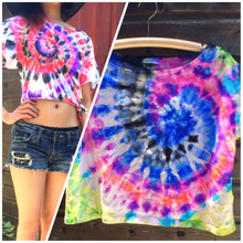 マジックで大変身!簡単タイダイ渦巻きTシャツ!