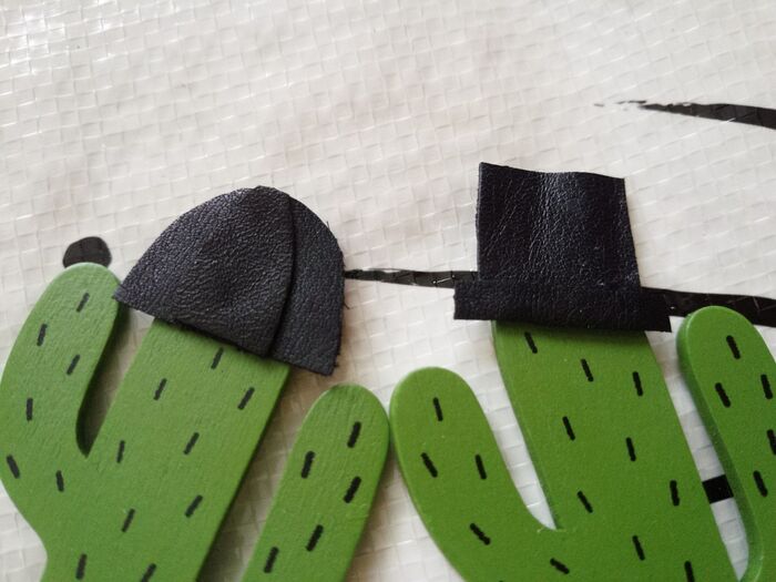 サボテンをアレンジ