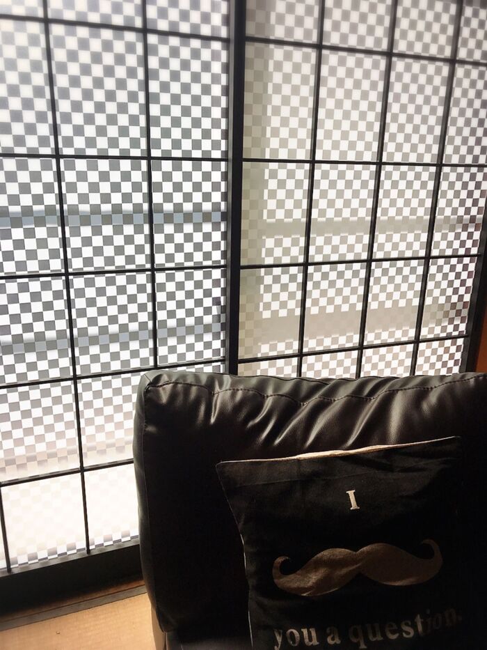 障子もひと手間くわえてオシャレに(o´〰`o)❤