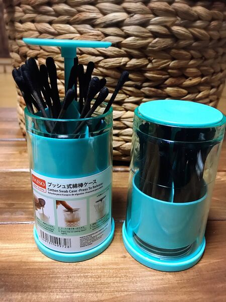プッシュ式綿棒ケース