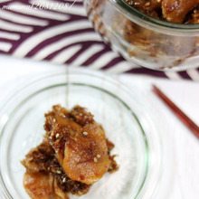 常備菜・新生姜の佃煮。