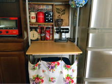 使わなくなったパソコンデスク★ キッチンで再利用★