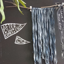 【100均ハンドメイド】セリアのウォールステッカーのりでオリジナルステッカー作り☆