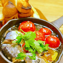 10分レシピ♪トースターで簡単!サバ缶アヒージョ