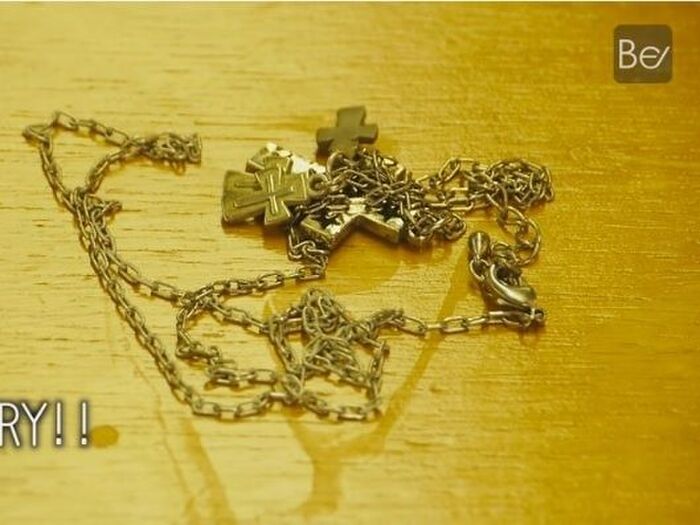 【裏技】 水で洗い流せば終了です