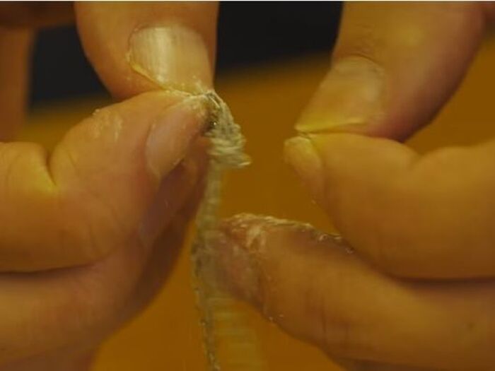 【裏技】 絡まっている部分にかけます