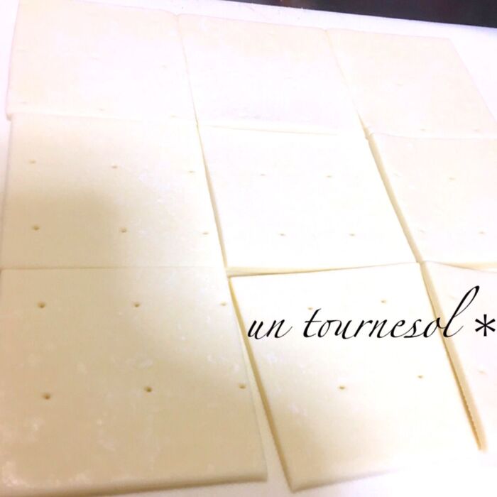 ③約30分前に出して成形しやすく!