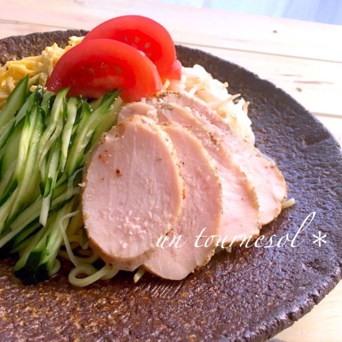 ☆冷やし中華にのせても❤︎