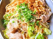 レンジで5分! 火を使わず出来ちゃう♪ 焼かないオイスターソース焼きそば