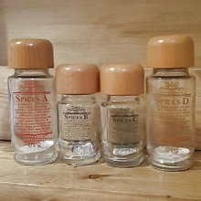 ナチュラルテイストなスパイスボトル♪ ダイソーで発見☆