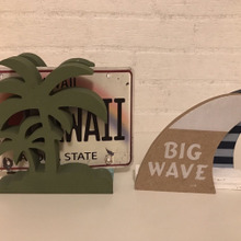 100均の夏雑貨にひと工夫‼︎インテリアにもなるレタースタンド