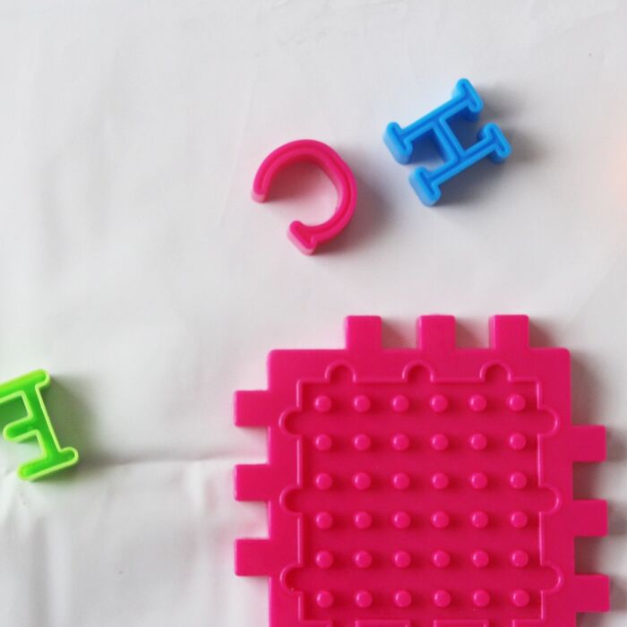 おもちゃを使ったアート