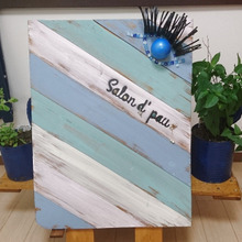 マツエクの看板DIY、100均一大活躍