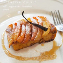 キャラメルジューシー林檎フレンチトースト