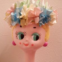 折り紙でモアナ風花冠をハンドメイド