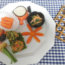 1本118円の葉付き人参で、遊びまくる・・・・・