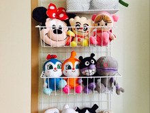 見てて可愛い☆簡単お片づけが出来る100円均一のワイヤーラックで壁面収納!