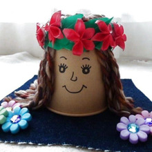 簡単!お子さんとの工作に/紙コップでモアナを作ろう!