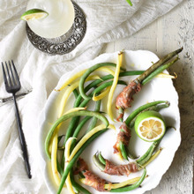 巻いたらトースター?味付要らず?いんげんの生ハム巻き焼き