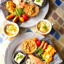 休日の和朝食!IKEAと100均皿でおうちカフェ♡