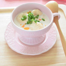 無調整豆乳とお麩のモーニングスープ<1分料理動画付き>