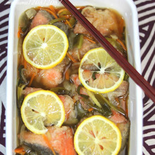 鮭の南蛮漬け。