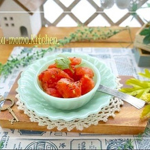 フルーツみたい! トマトのヒミツ*スパイスシャーベット