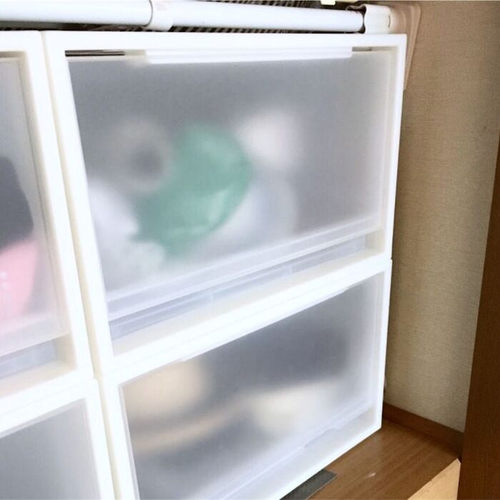 作品が散らからないコツは、ぽいっとしまえる簡単さ!