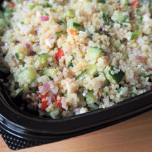 プチプチ食感♡コストコのキヌアチキンサラダ680g!リメイク&冷凍保存で完食宣言