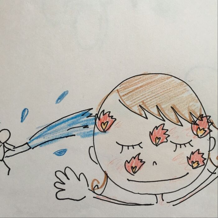 日焼けしたら