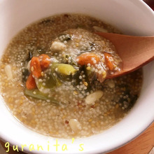 【再現レシピ】薬膳の専門家オオニシ恭子先生監修のレシピ 餅あわリゾット