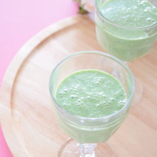 鉄分プラス!バナナとほうれん草のスムージー♪