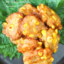 とうもろこしの和風香ばし揚げ。