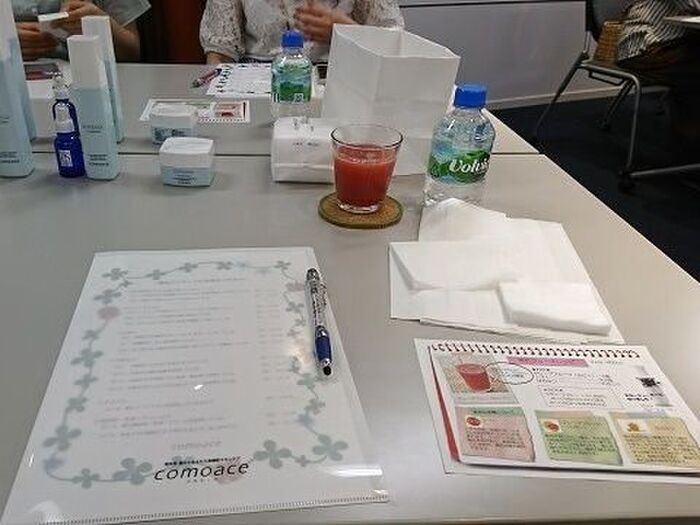 夏のスキンケアセミナーに参加させていただきました。