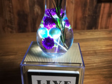 夜も楽しむ♡ ライトアップハーバリウムの作り方