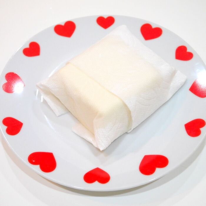 ペーパータオルお料理活用法 〜豆腐の水切り〜