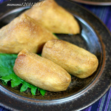 柚子香る、黒糖いなり。