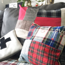 パッチワークでクッションカバー作り