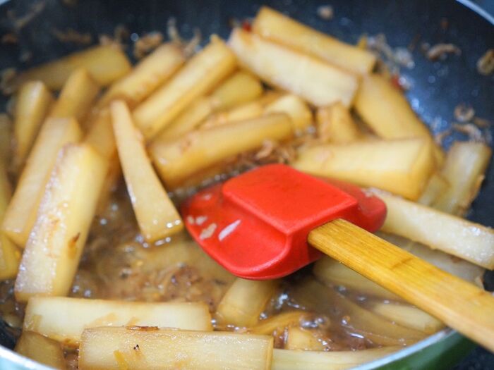 水分を飛ばせば完成