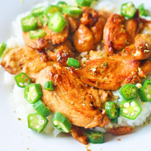 安くて美味しいむね肉で!心が弾む♪「てりマヨ丼」