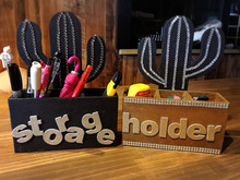 キャンドゥのサボテンで可愛い鉛筆スタンド(o´〰`o)❤